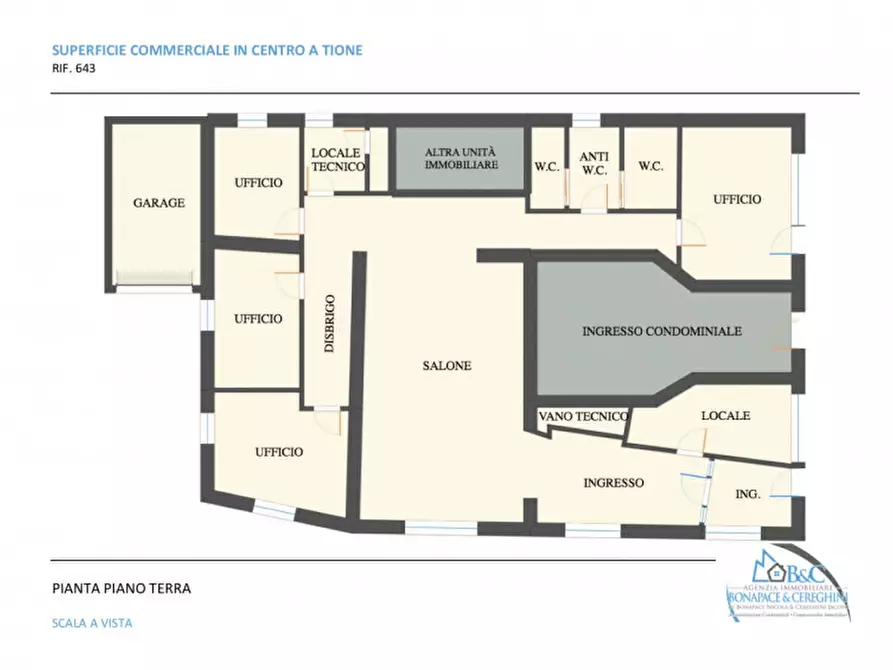 Immagine 14 di Ufficio in vendita  in Via 3 Novembre a Tione Di Trento