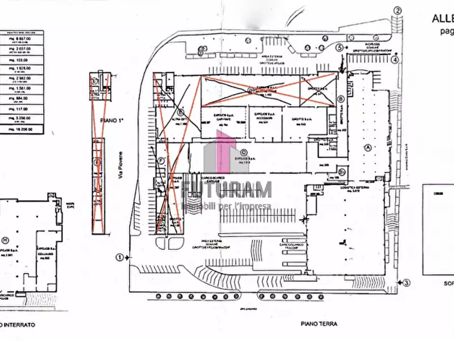 Immagine 19 di Capannone industriale in affitto  a Chiuppano