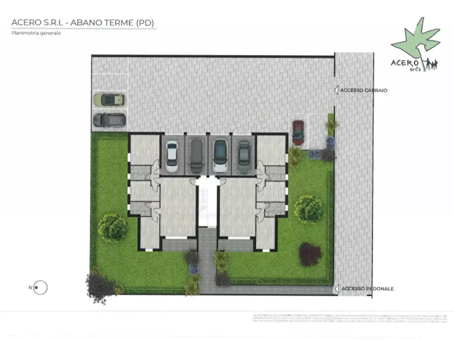 Immagine 11 di Attico in vendita  in via montegrotto 60 a Abano Terme