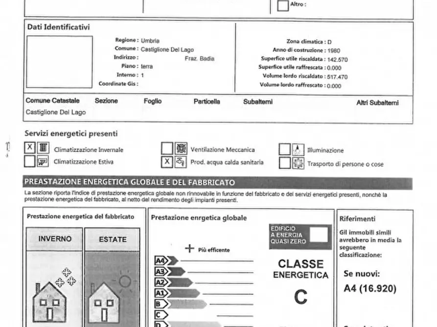 Immagine 34 di Villa in vendita  in Strada provinciale dei lopi a Castiglione Del Lago