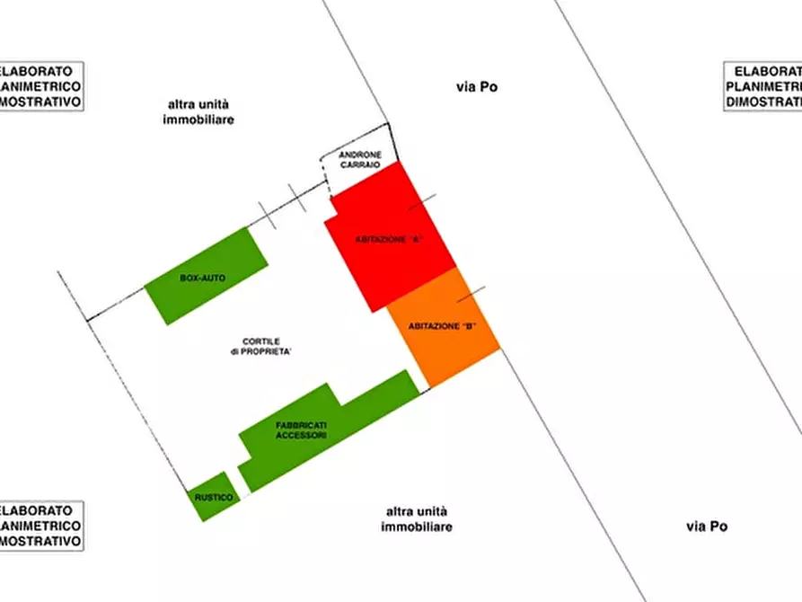 Immagine 23 di Casa bifamiliare in vendita  in via Po n° 14/16 a Sannazzaro De' Burgondi