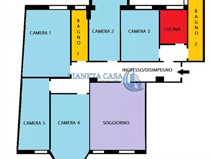 Immagine 1 di Appartamento in vendita  in Via Valtellina 20 a Milano