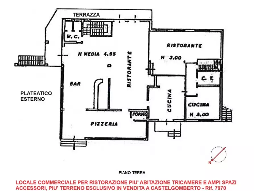 Immagine 19 di Negozio in vendita  in Strada Pasubio a Vicenza