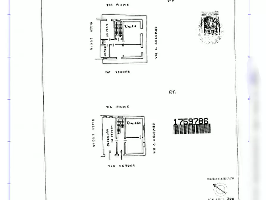 Immagine 34 di Casa bifamiliare in vendita  in via Verona n. 4 a Palagonia