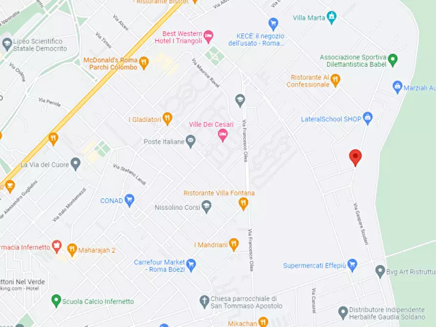 Immagine 3 di Palazzo in vendita  in Via Wolf Ferrari a Roma