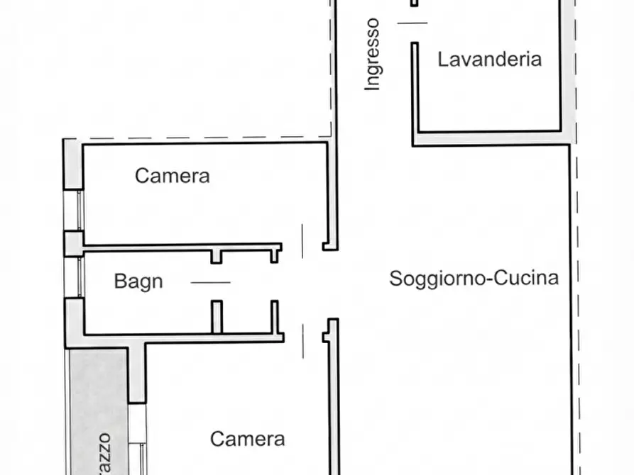 Immagine 2 di Appartamento in vendita  in Via Vizza a Gaiarine
