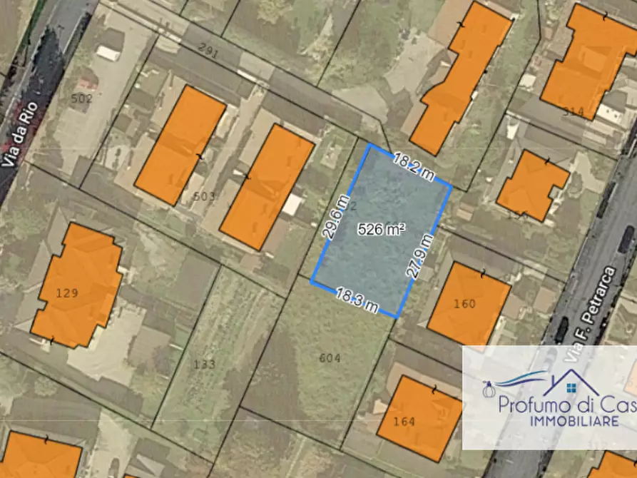 Immagine 3 di Terreno in vendita  in Via Dante Alighieri a Due Carrare
