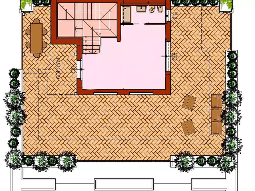 Immagine 6 di Attico in vendita  in Villa Severi - Orti Redi a Arezzo