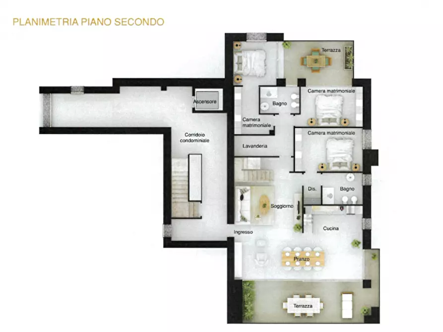 Immagine 26 di Attico in vendita  in Strada Cavagnari a Parma