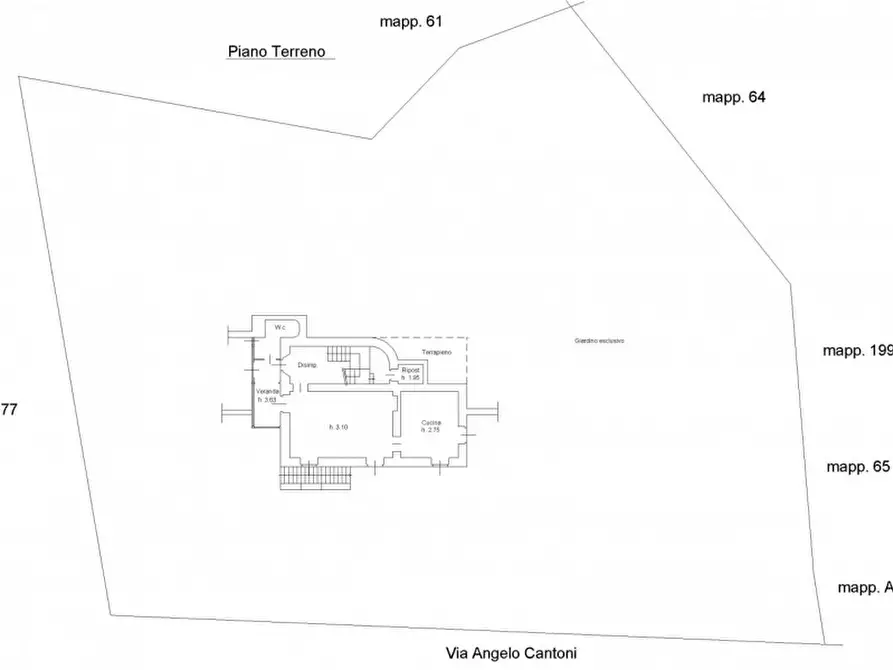 Immagine 35 di Villa in vendita  in via Cantoni, 10 a Arona