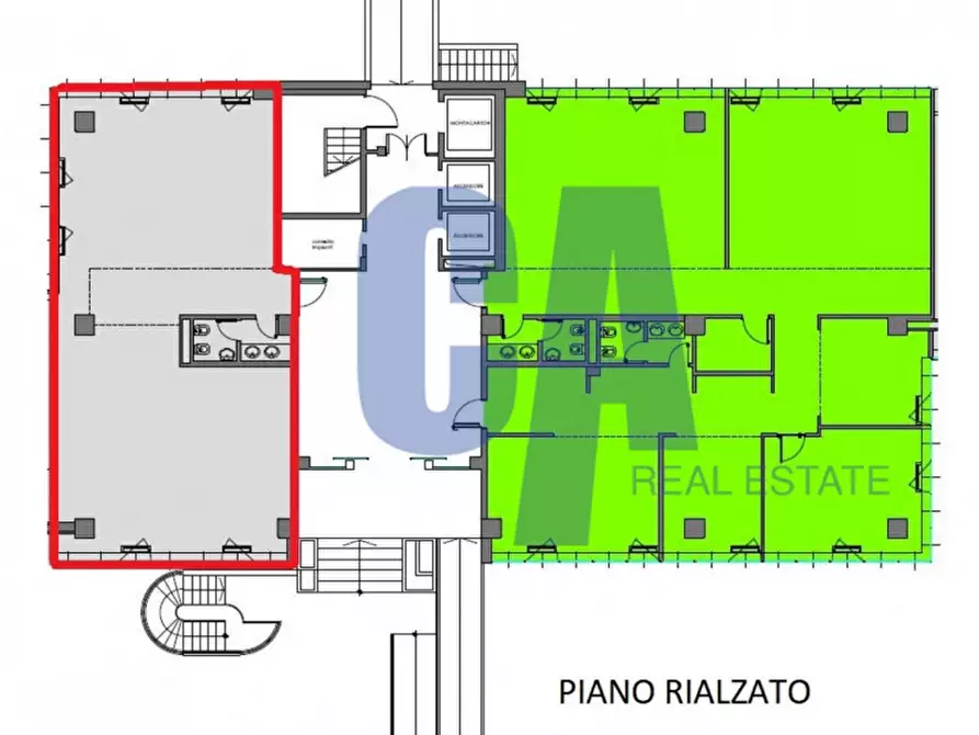 Immagine 15 di Ufficio in affitto  in VIA DELLA VIGNOLINA a Agrate Brianza