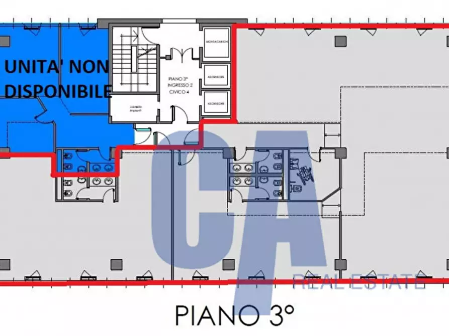 Immagine 18 di Ufficio in affitto  in VIA DELLA VIGNOLINA a Agrate Brianza