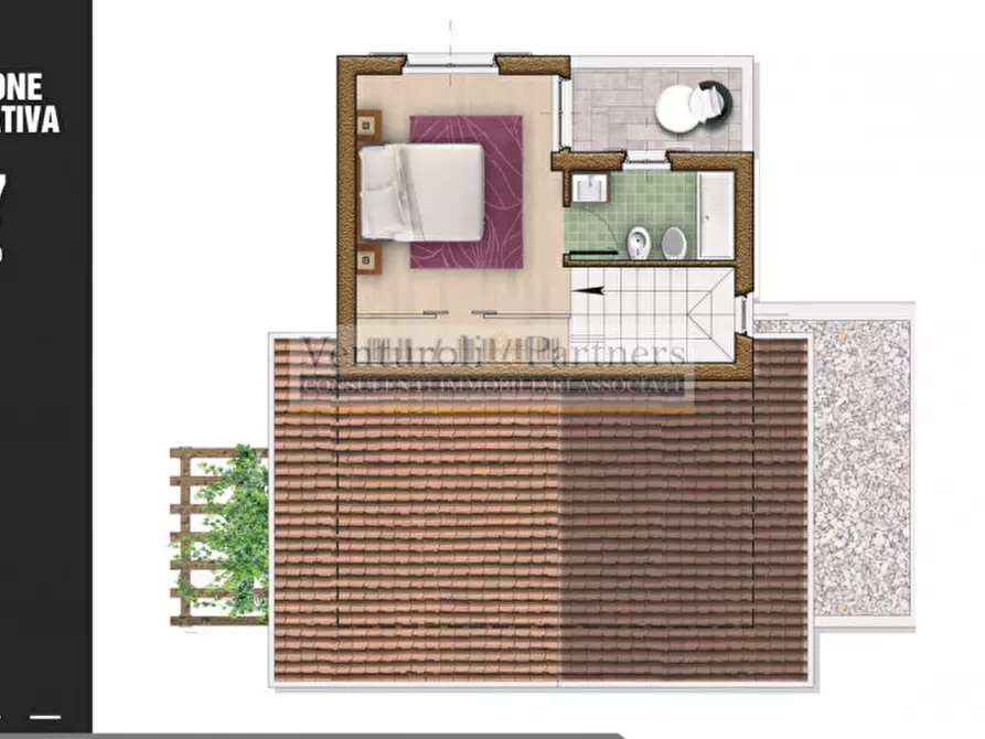 Immagine 5 di Villa in vendita  in via brodenella a Lonato del Garda