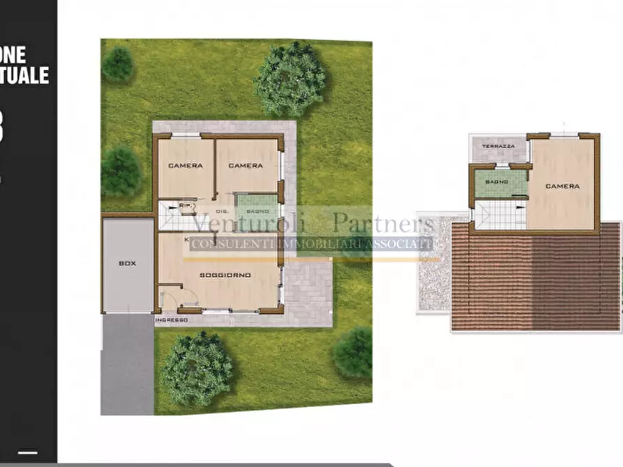 Immagine 6 di Villa in vendita  in via brodenella a Lonato del Garda