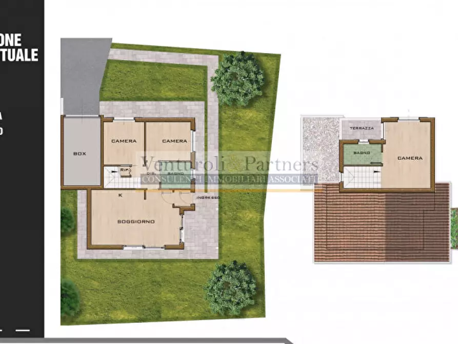 Immagine 8 di Villa in vendita  in via brodenella a Lonato del Garda