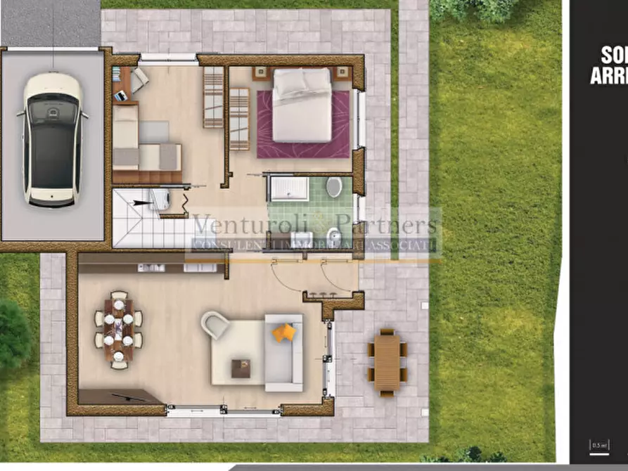 Immagine 9 di Villa in vendita  in via brodenella a Lonato del Garda