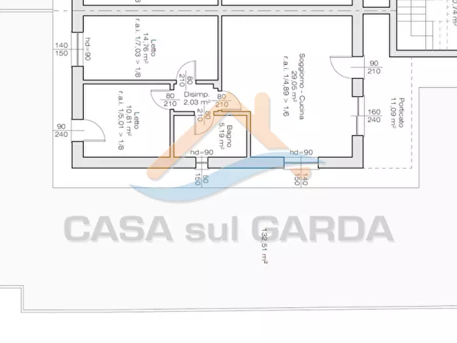 Immagine 10 di Appartamento in vendita  in via frassino a Peschiera Del Garda