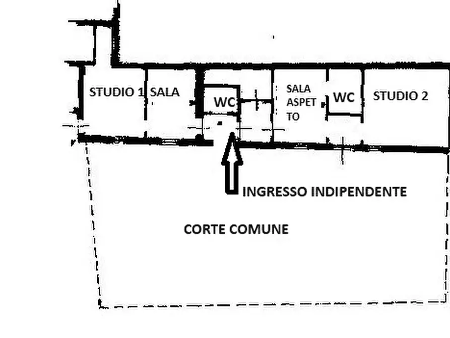 Immagine 10 di Ufficio in affitto  in Via Pasolini a Cesena