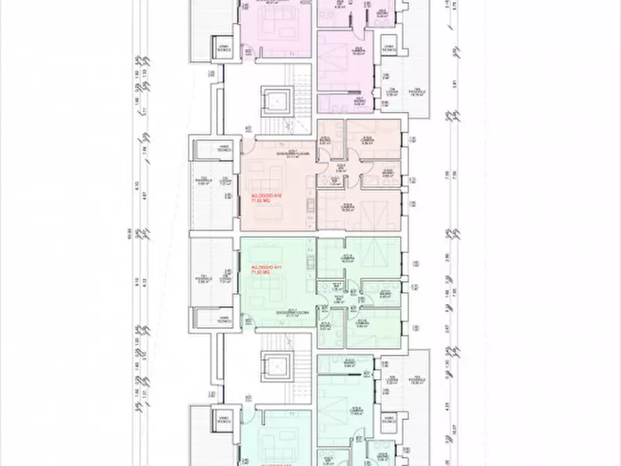 Immagine 13 di Appartamento in vendita  in Via Borsellino a Spinea