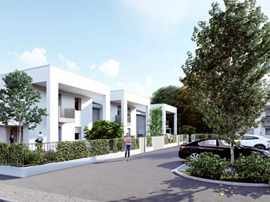 Immagine 8 di Villetta a schiera in vendita  a San Martino Di Lupari