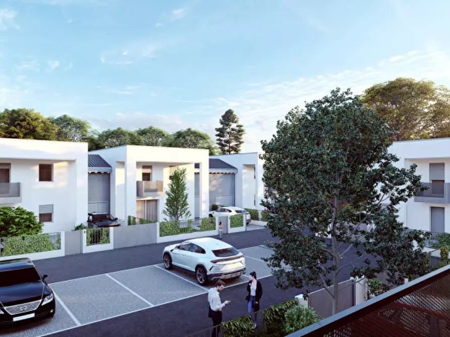 Immagine 12 di Villetta a schiera in vendita  a San Martino Di Lupari