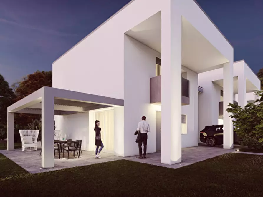 Immagine 14 di Villetta a schiera in vendita  a San Martino Di Lupari