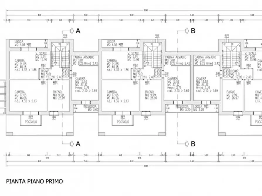 Immagine 23 di Villetta a schiera in vendita  a San Martino Di Lupari