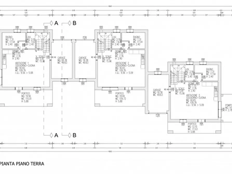 Immagine 25 di Villetta a schiera in vendita  a San Martino Di Lupari