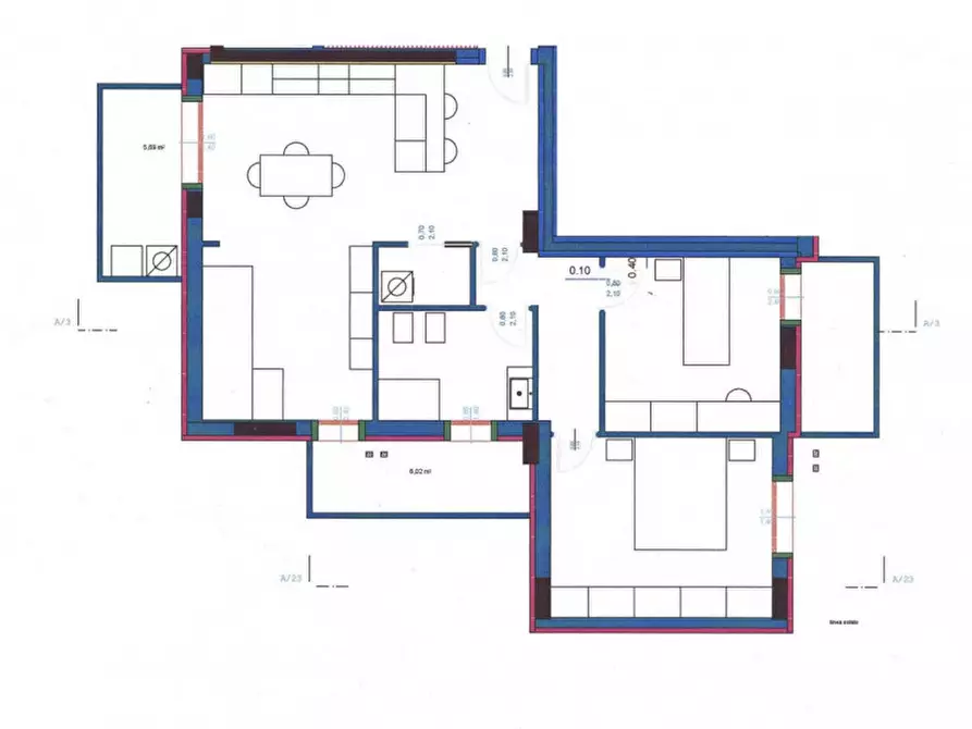 Immagine 7 di Appartamento in vendita  in Via Cadorna a Chioggia