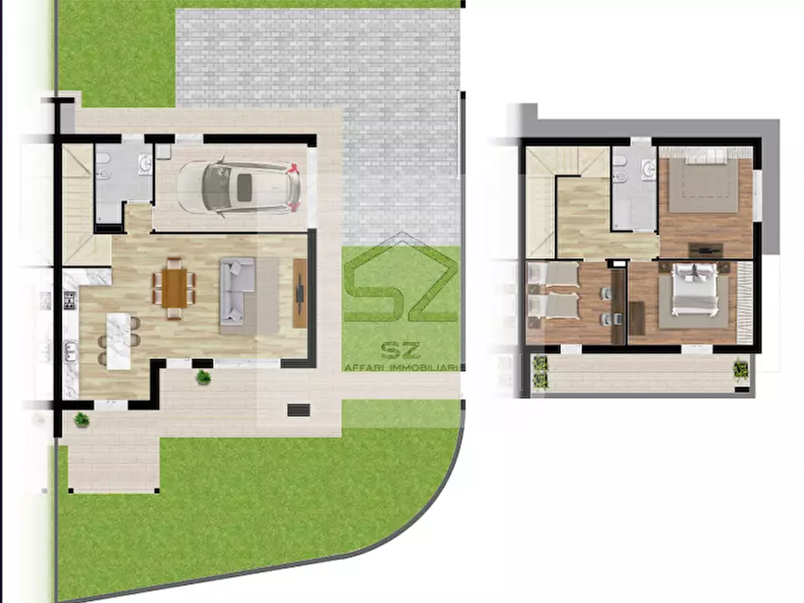 Immagine 6 di Casa bifamiliare in vendita  in VIA PUCCINI a Albignasego