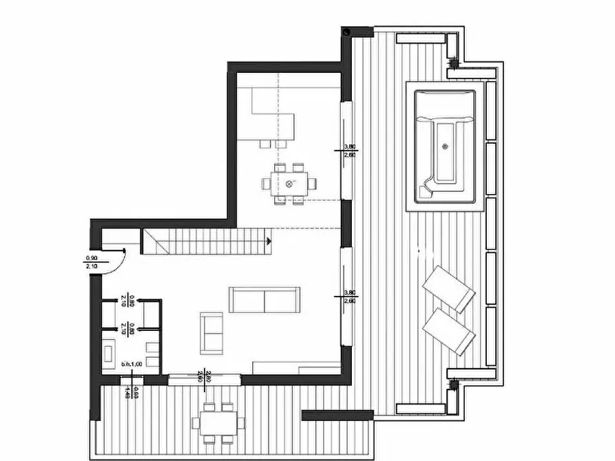 Immagine 39 di Attico in vendita  in Via Armando Diaz 252 a Vigonza