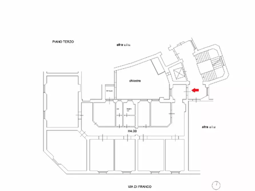 Immagine 47 di Ufficio in vendita  in Via di Franco a Livorno