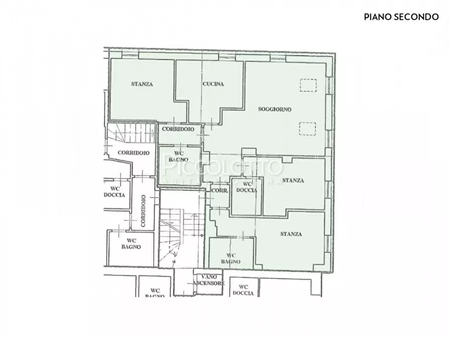 Immagine 12 di Appartamento in vendita  in Via Guide Alpine a Cortina D'ampezzo