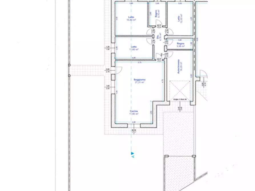 Immagine 14 di Casa bifamiliare in vendita  a Suzzara