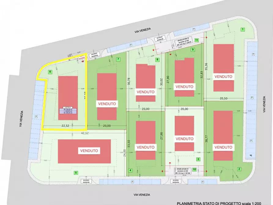 Immagine 5 di Terreno in vendita  in via venezia a Oppeano