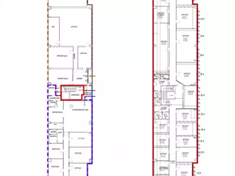 Immagine 11 di Ufficio in vendita  in VIA MEUCCI a Forli'