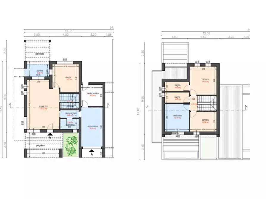 Immagine 30 di Villa in vendita  in via Borri a Montechiarugolo