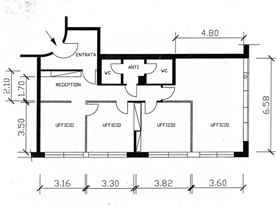 Immagine 15 di Ufficio in vendita  in Via Rismondo a Padova
