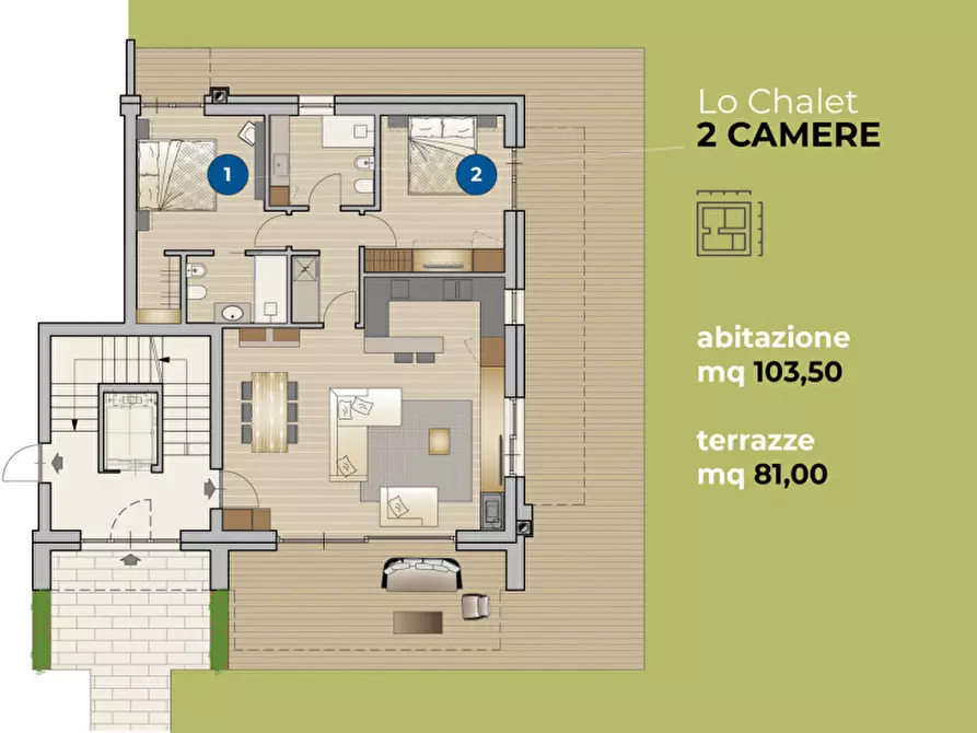 Immagine 15 di Appartamento in vendita  in Via Lamara, 33 a Asiago