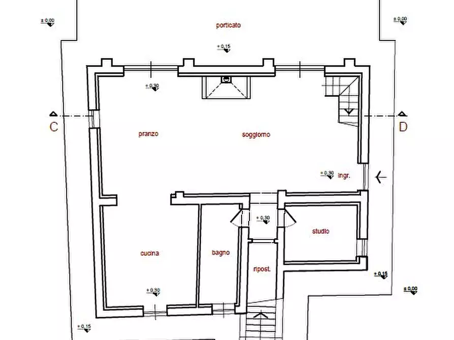 Immagine 41 di Rustico / casale in vendita  a Castiglione Del Lago