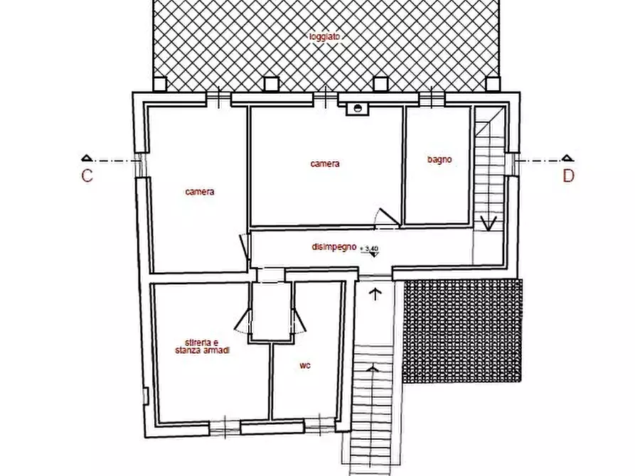 Immagine 42 di Rustico / casale in vendita  a Castiglione Del Lago