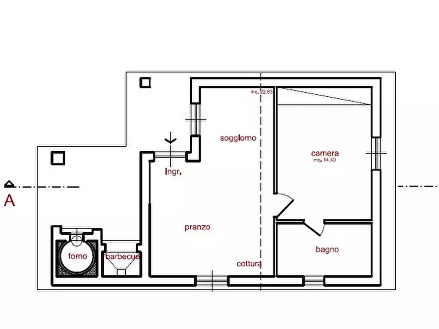 Immagine 43 di Rustico / casale in vendita  a Castiglione Del Lago