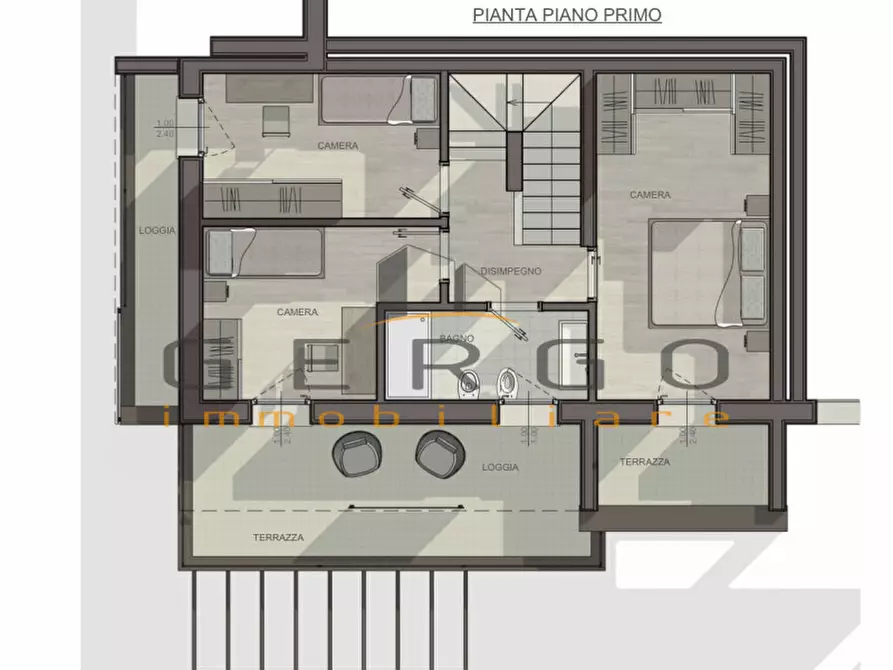 Immagine 38 di Casa trifamiliare in vendita  in Via Antonio Meucci a Montegrotto Terme