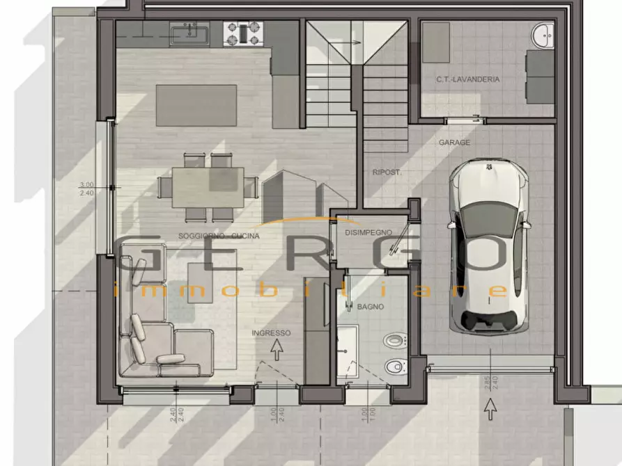 Immagine 39 di Casa trifamiliare in vendita  in Via Antonio Meucci a Montegrotto Terme