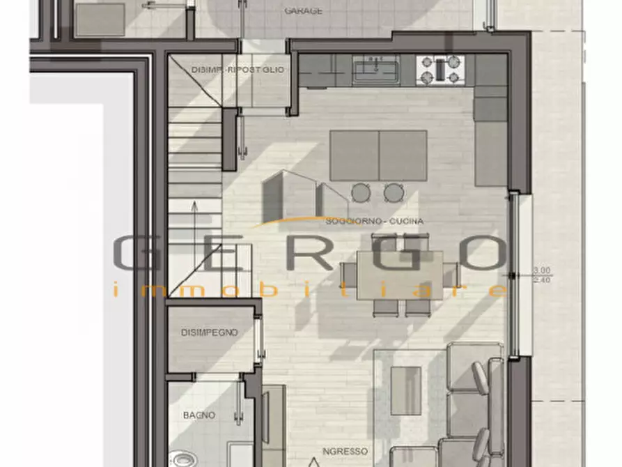 Immagine 30 di Casa trifamiliare in vendita  in Via Antonio Meucci a Montegrotto Terme