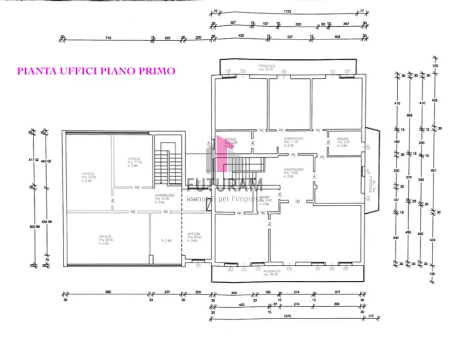 Immagine 24 di Ufficio in affitto  in Via Roma a Campodoro