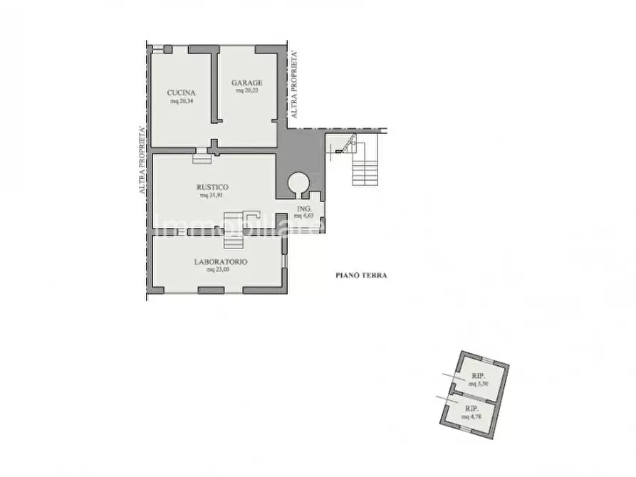 Immagine 41 di Villetta a schiera in vendita  in Località Caioncola a Castiglione Del Lago