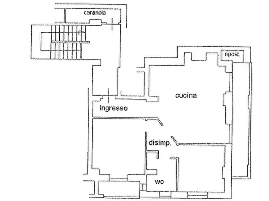 Immagine 9 di Appartamento in vendita  in Frazione Ciardelli a Pietrastornina