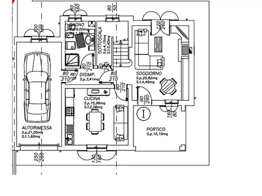 Immagine 10 di Villetta a schiera in vendita  in VIA MARTIRI DELLA LIBERTà a San Possidonio