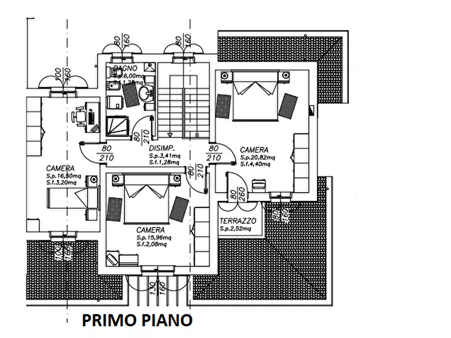 Immagine 11 di Villetta a schiera in vendita  in VIA MARTIRI DELLA LIBERTà a San Possidonio